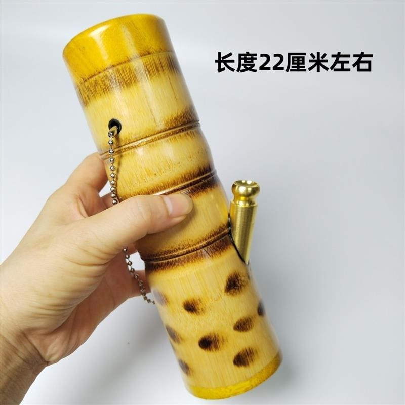 水烟筒长款短款车载精致迷你烟筒竹子竹制烟具大碌竹烟杆