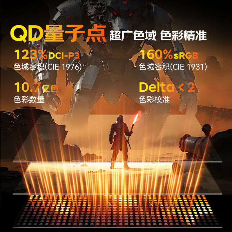 泰坦军团MiniLED双模4K显示器27英寸170Hz电脑P275MV MAX屏340Hz