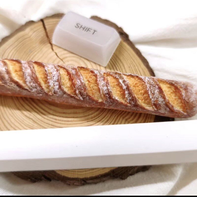 法棍键帽 美食键帽空格键帽 创意立体键帽 客制化机械键盘 吃货