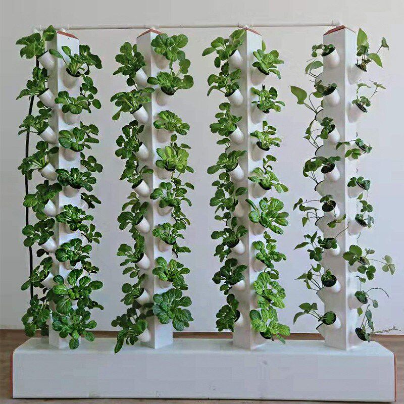 无土栽培设备家庭阳台种植蔬菜草莓自动水培水耕立体种菜机