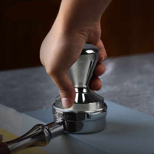 实心304不锈钢压粉器一体压粉锤填压器压粉棒 咖啡51mm 49mm 57.5