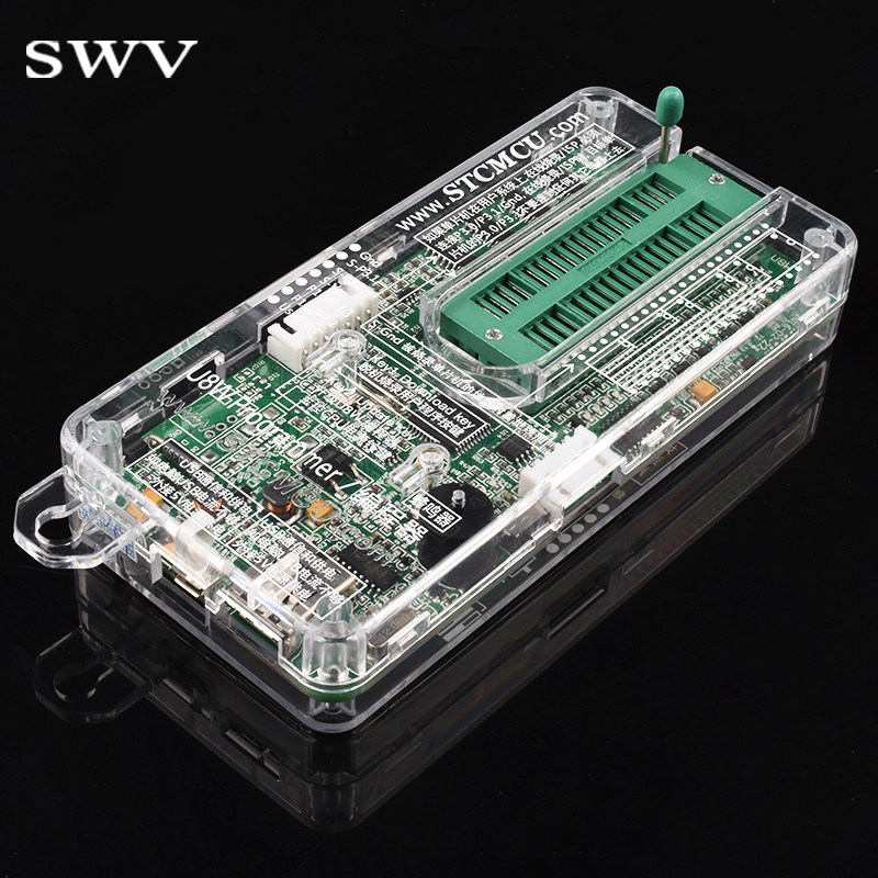 STC下载器 单片机 U8W Mini编程器 烧录器 烧写器 脱机/联机下载