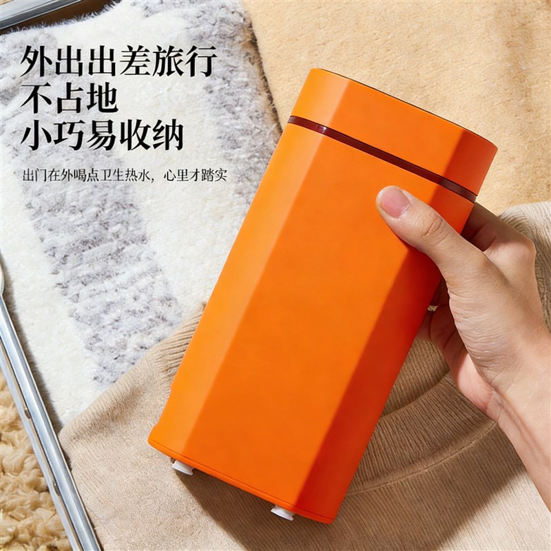 2026新款便携式烧水壶3S即热小型家用旅行折叠台式饮水机自动抽水
