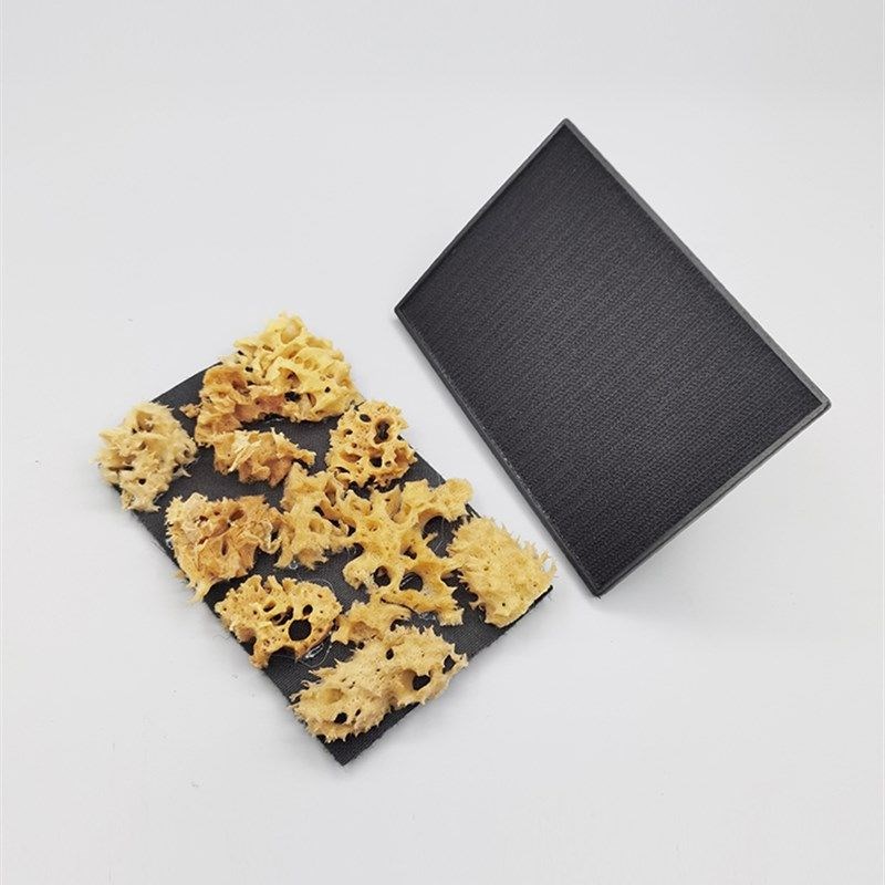 帅宁天然海藻棉拍大花小花三色珠光水性金属漆艺术涂料工具幻彩漆