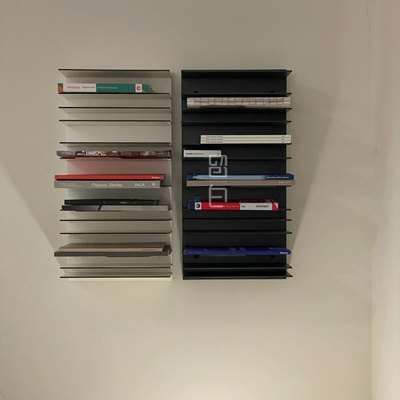 荷兰Spectrum书架墙上置物架壁挂隐形书架挂墙杂志收纳架简约书柜