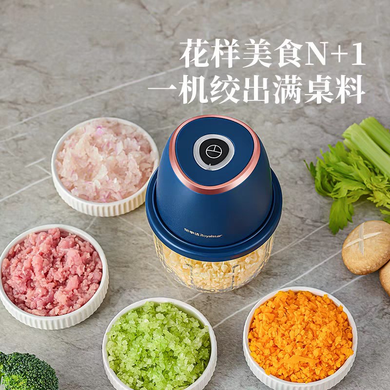 蒜泥绞肉机小型家用电动搅拌机多功能料理机绞馅搅肉蒜绞菜搅碎机