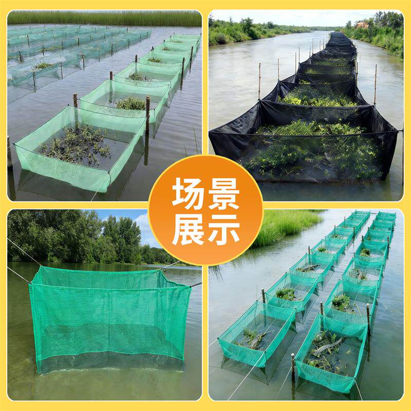 有结大网箱水产养殖养鱼网箱大鱼加盖存鱼专用鲫鱼鲤鱼大眼鱼网箱