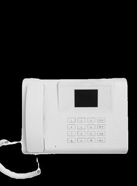 电梯无线五方对讲系统别墅电梯4G全网通主机电话机电梯三方通话器