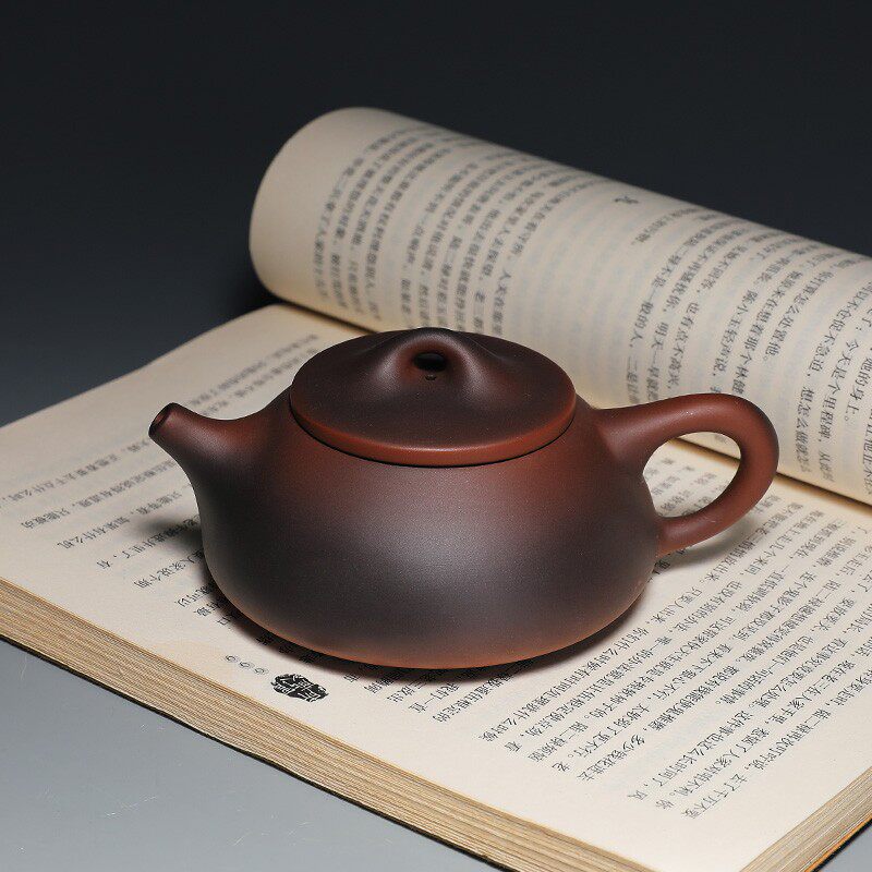 云南紫陶茶壶紫砂壶纯全手工陈吉庆大红袍西施泡茶壶家用套装茶具