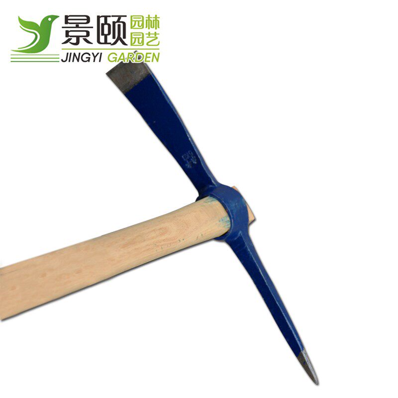 农用尖镐户外洋镐全钢两用锄镐 锄头尖镐鹤嘴锄园艺钢镐钢锄工具
