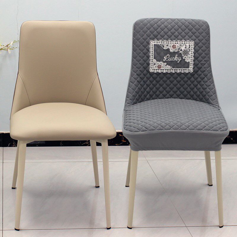 餐桌弧形椅子套罩2024新款座椅背保护套凳子罩套全包家用高档轻奢