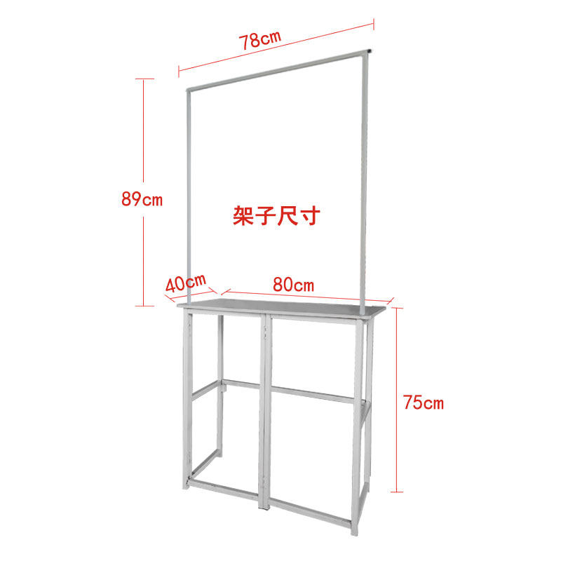 促销台展示架遮阳带棚折叠展台便携式超市试吃台冰粉摆摊车地推桌