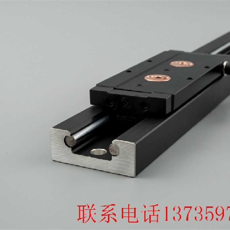 内置双轴心滚轮直线导轨 SGR10.15.20.25双轴心锁紧导轨 定位导轨