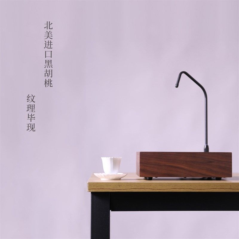 自动上水电陶炉煮茶壶抽水一体泡茶烧水壶静音电茶炉实木茶具