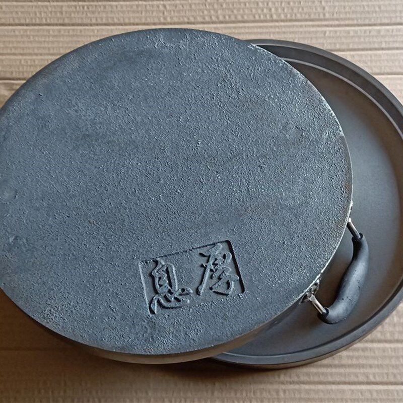 家用 牛排小煎锅 加厚 铸铁平底锅  烙饼  无涂层生铁锅 饼铛包邮