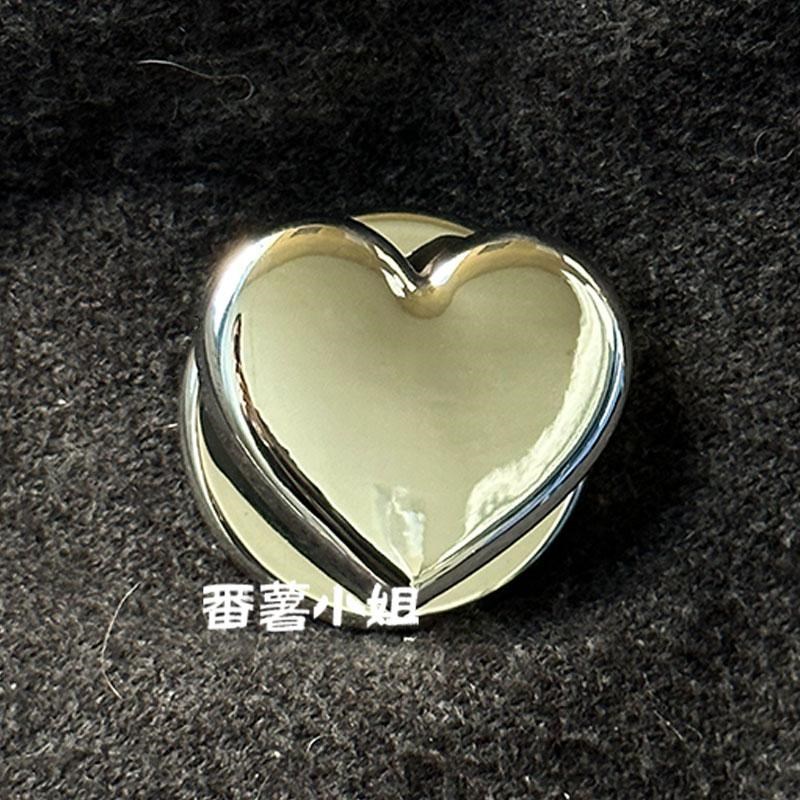 大爱心磁吸支架MagSafe镜面气球月光平替啪嗒手机气囊支架