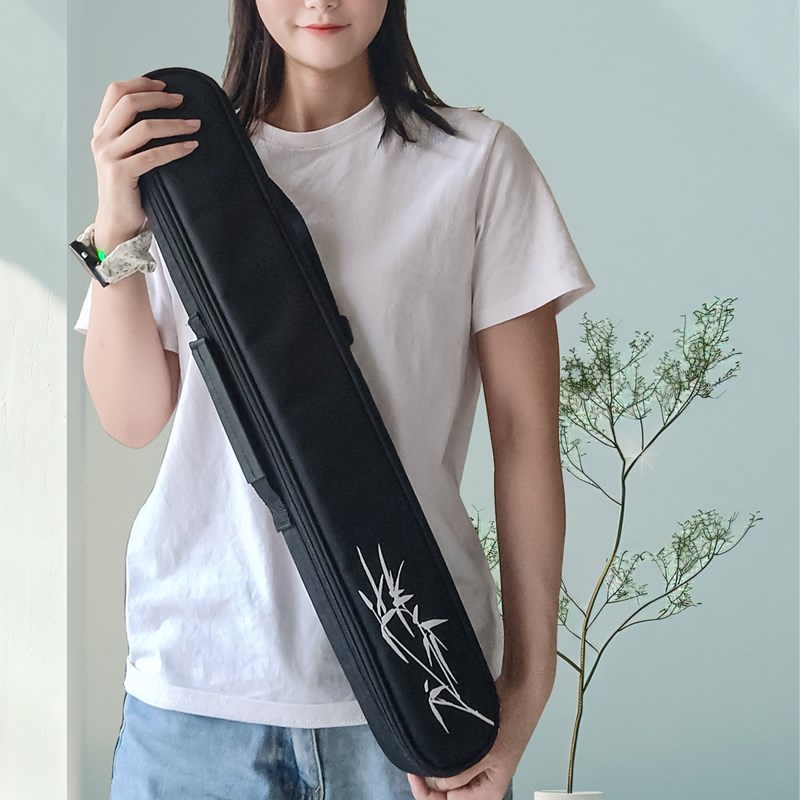 笛子收纳包装南箫竹笛子的乐器包加厚加棉防尘笛子包套袋子能斜背