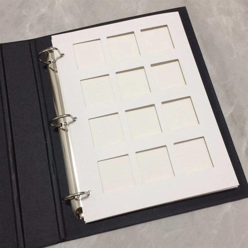 高档布面样卡样品册面料织带色卡本建材金属材料展示册产品样卡本