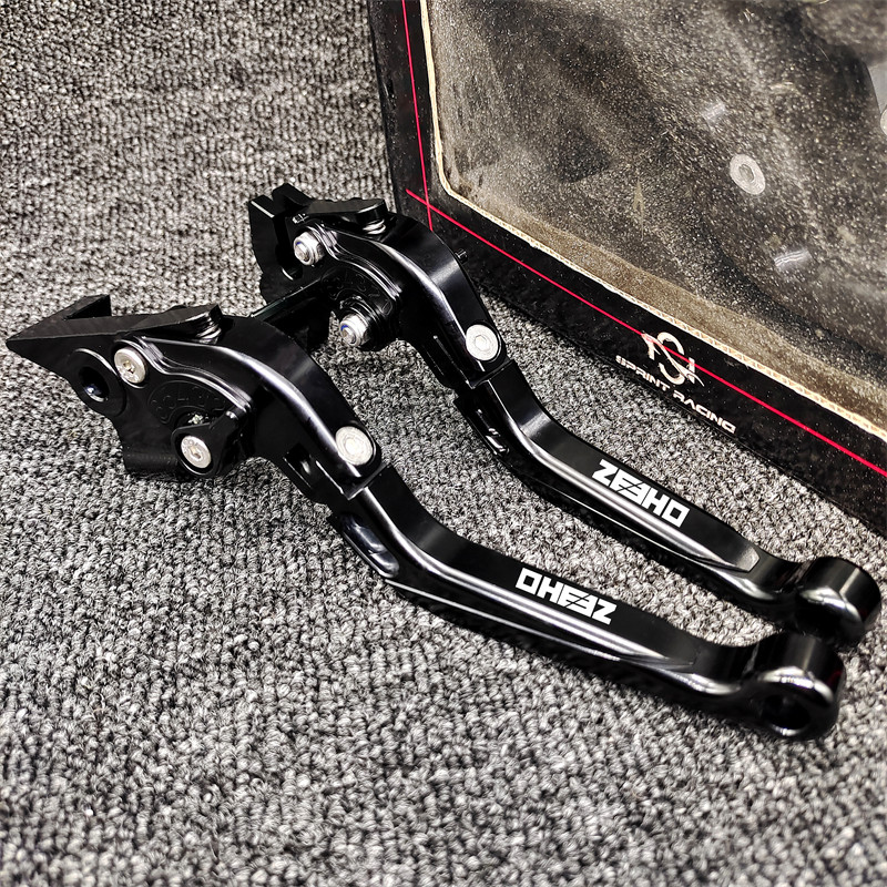 适用春风极核AE8 AE8S+ 电动车碟刹改装刹车牛角手柄拉杆手把配件