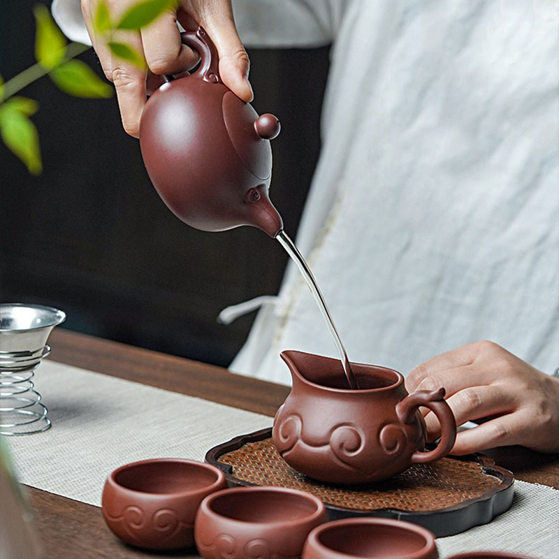 名家正品宜兴紫砂壶纯手工泡茶壶茶具套装原矿西施壶高端礼品定制