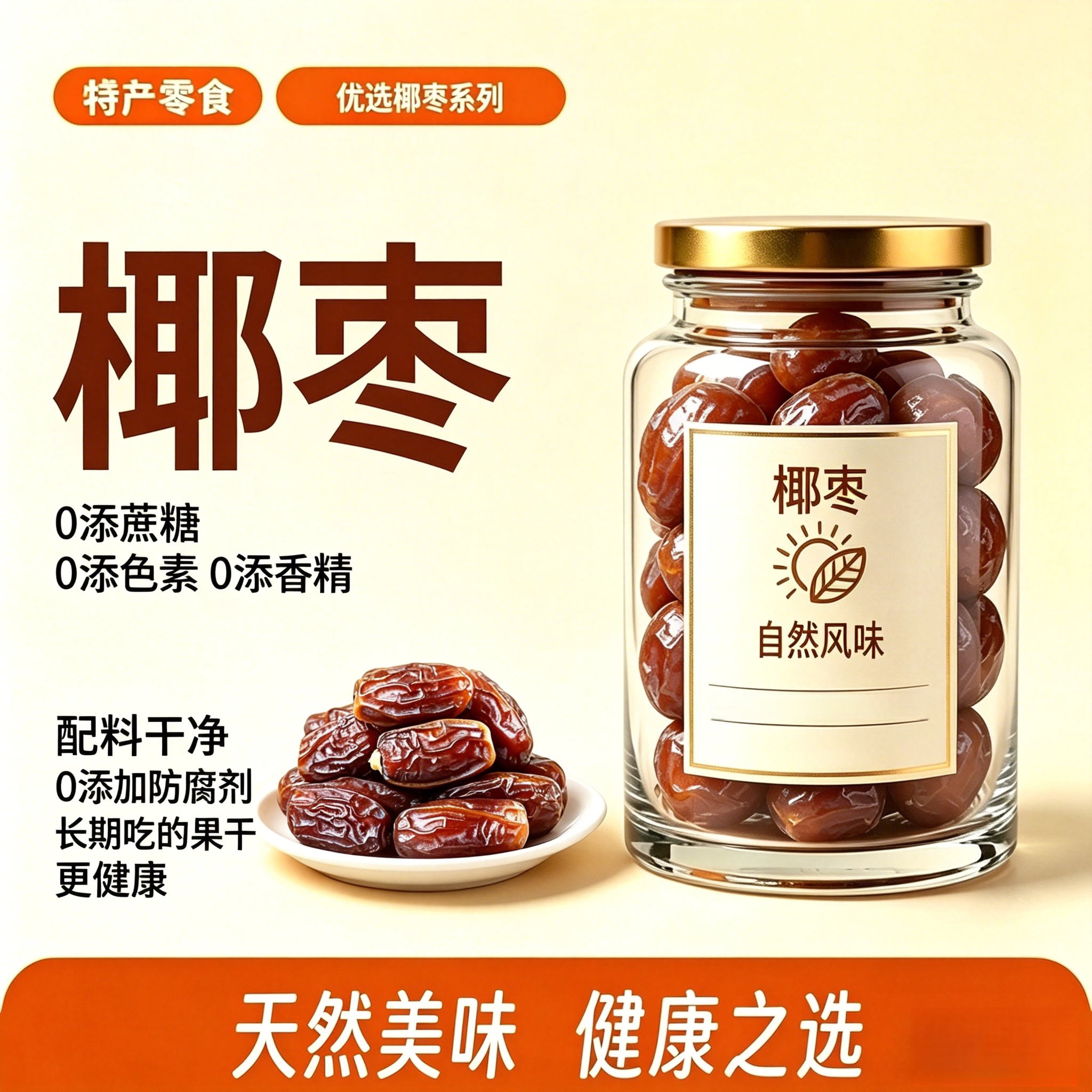 央妈推荐黑椰枣正宗沙漠原味进口伊朗新鲜官方旗舰店黄金新疆特产