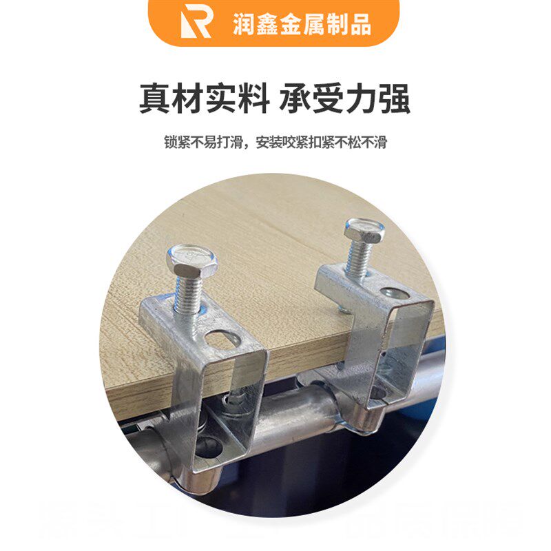 钢结构固定管卡夹子KBG电线管固定吊卡工字钢卡钢梁夹夹镀锌管箍