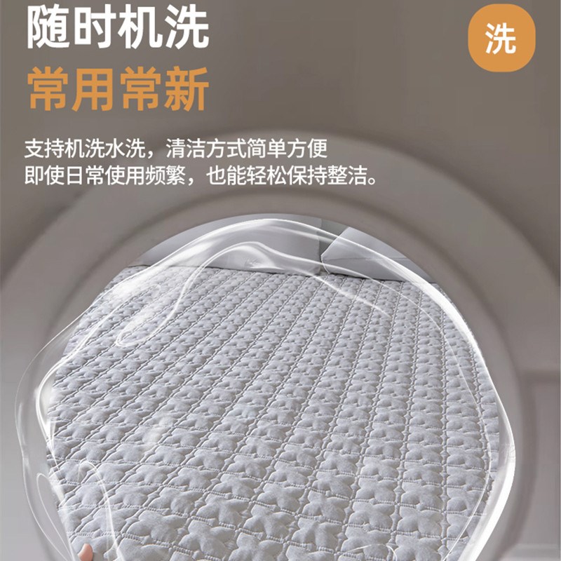 A类夹棉床垫垫褥家用床褥垫双人褥子防滑席梦思保护垫四季垫子