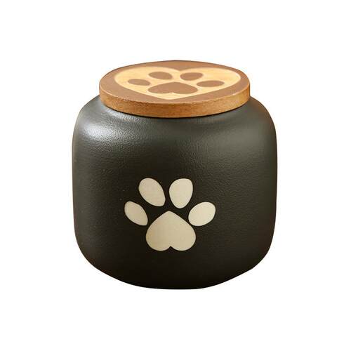 陶瓷宠物骨灰盒小宠物猫狗殡葬用品储存密封罐跨境可定制图文
