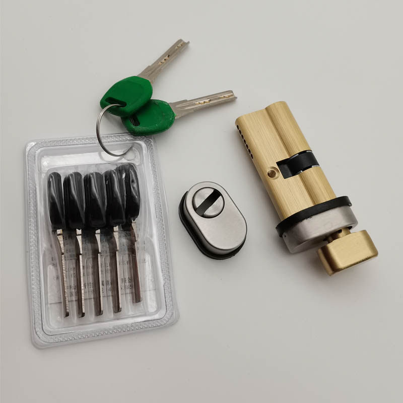 东亚门锁304不锈钢双活欢快把手豪迪HAOLONG单开带盖锁芯上方保险
