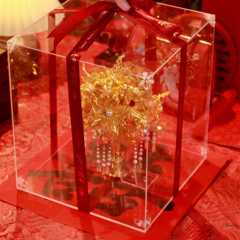 【春序】金色手捧花新娘结婚diy权杖材料包高级感新婚礼物送闺蜜
