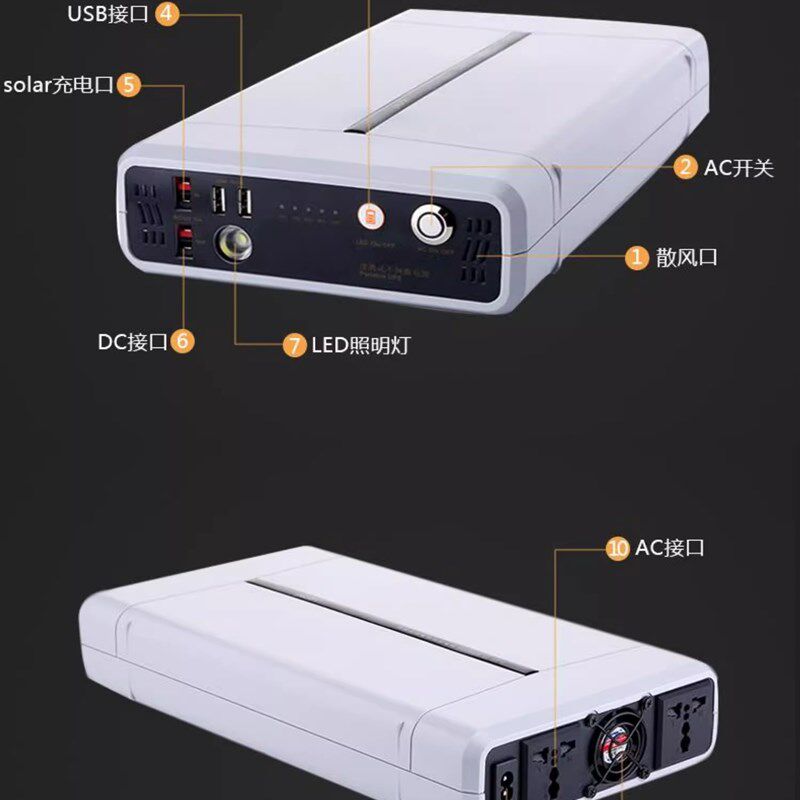 百克龙S1500户外电源大功率便携220V大容量移动电站车载1500W