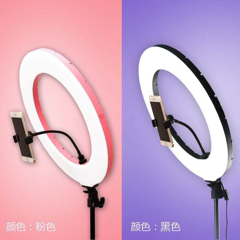 LED美容灯照脸补光灯纹绣专用纹身美甲纹眉睫毛无影护眼冷光落地
