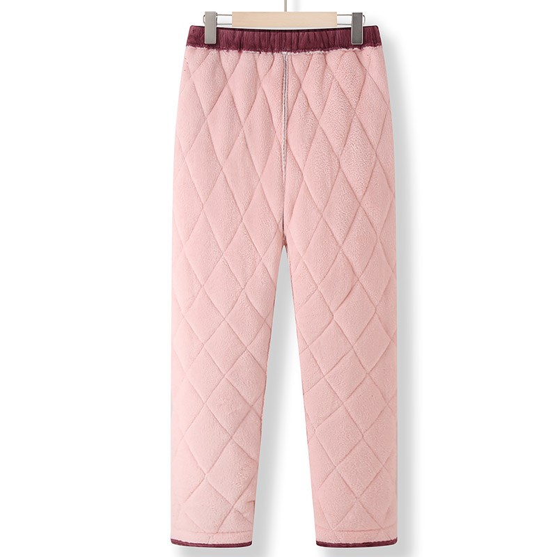 中老年人冬装女妈妈睡衣夹棉加厚老人衣服奶奶家居服冬季保暖套装