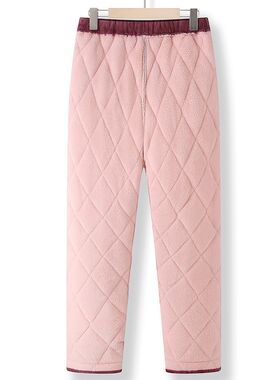 中老年人冬装女妈妈睡衣夹棉加厚老人衣服奶奶家居服冬季保暖套装