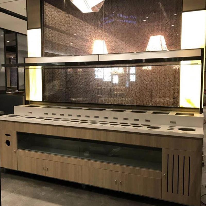 火锅店调料台商用海底捞自助饭店烤肉蘸酱料台柜小料台备餐柜餐厅
