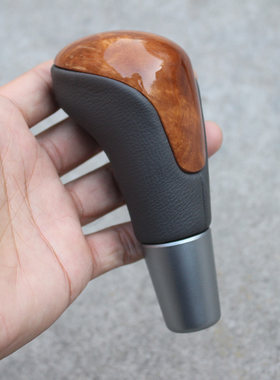 适配现代悦动起亚福瑞迪自动档换挡杆排挡杆档把头手球挡头桃木款
