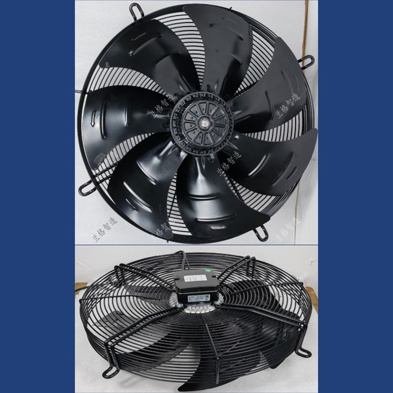 正品顿力冷柜风机冷凝器YWF.A4T/6T 550S 500三相单相外转子轴流