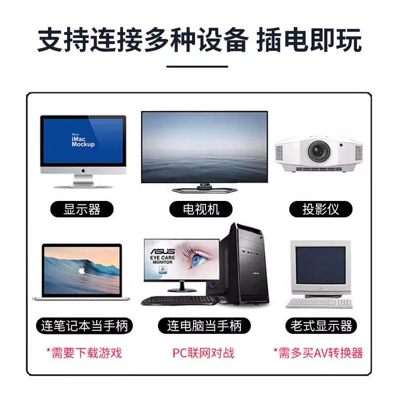 2025新款潘多拉月光宝盒无线双人摇杆手柄街机家用游戏机连电视