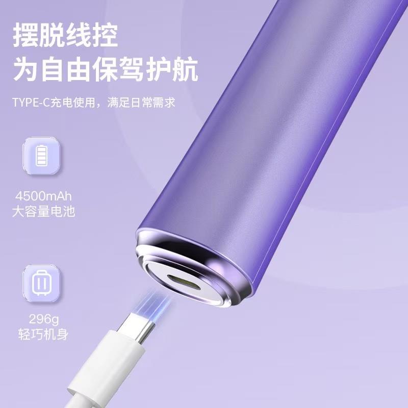新款无线充电自动卷发棒32MM可携式卷发器大波浪卷女生自动烫发器