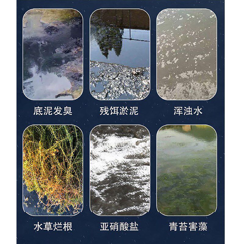 高铁酸钾颗粒水产养殖用杀菌消毒药改底除臭水质净化鱼虾塘净水剂