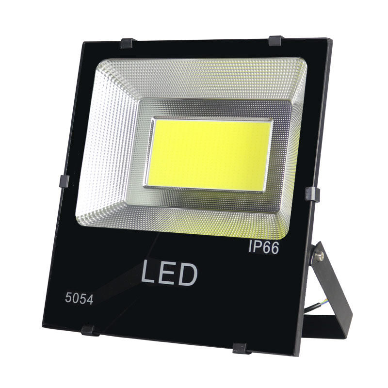 黑金刚投光灯led150w200Wcob防水广告灯室外超亮射灯足球场篮球场