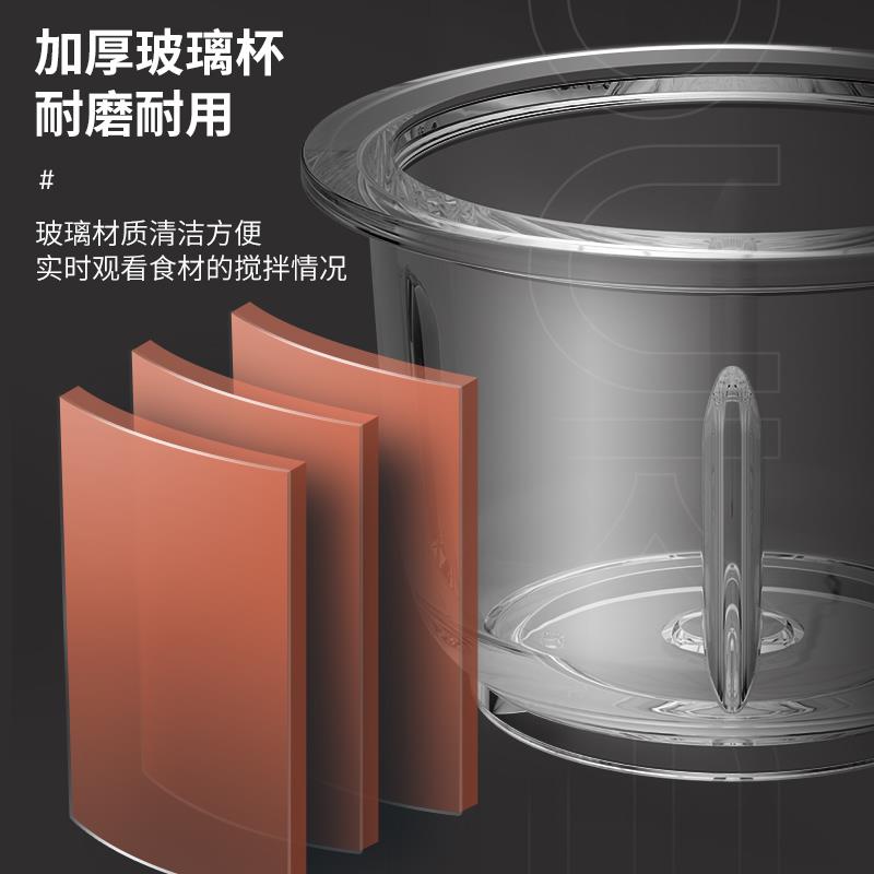 欧科家用绞肉机多功能1.5升小型电动智能小型打肉馅搅拌碎肉机