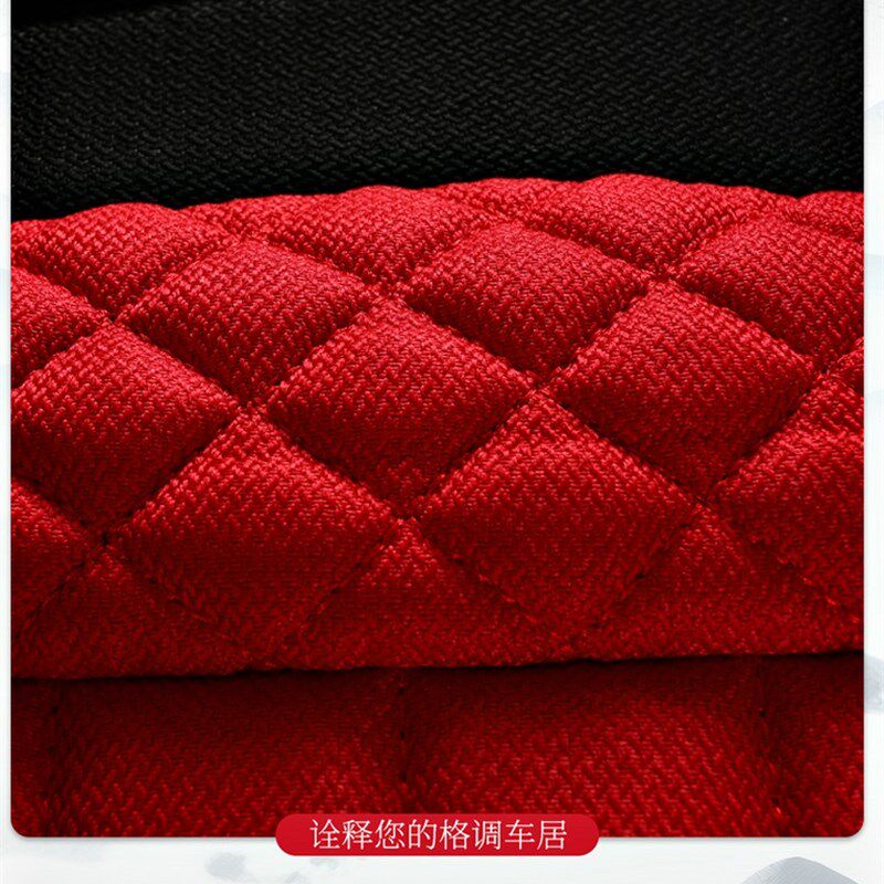 五菱荣光小卡专用座套新卡单双排小货车全包围四季通用亚麻坐垫套