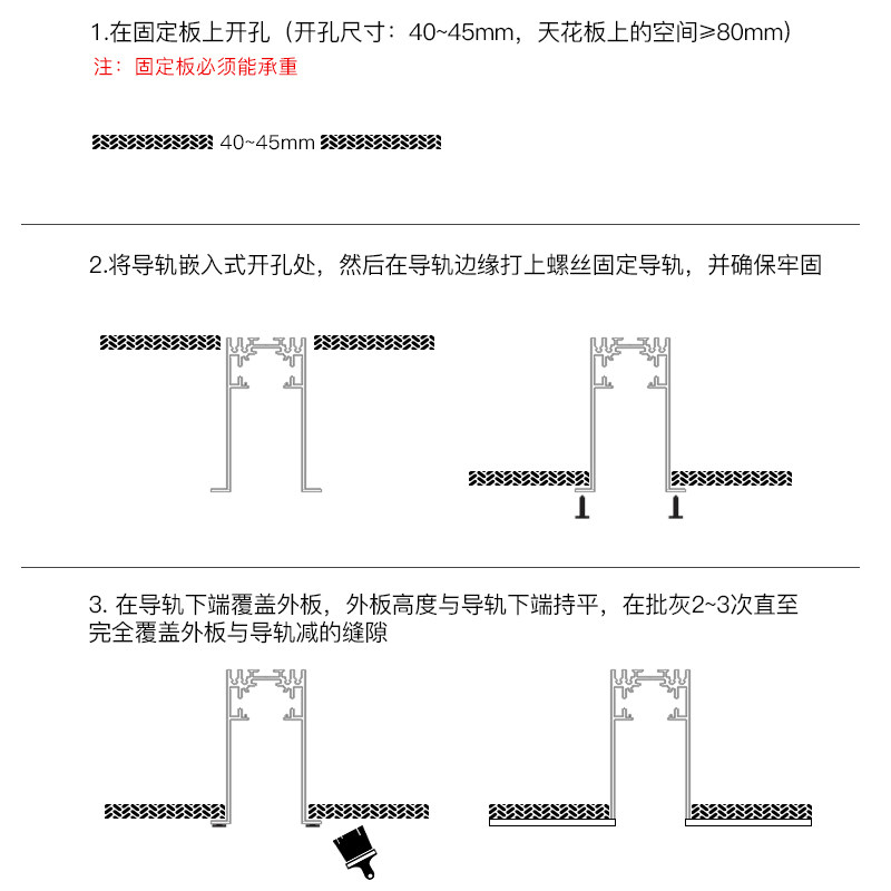 智能磁吸轨道灯遥控涂鸦网关线性灯智能控制器调光调色图片