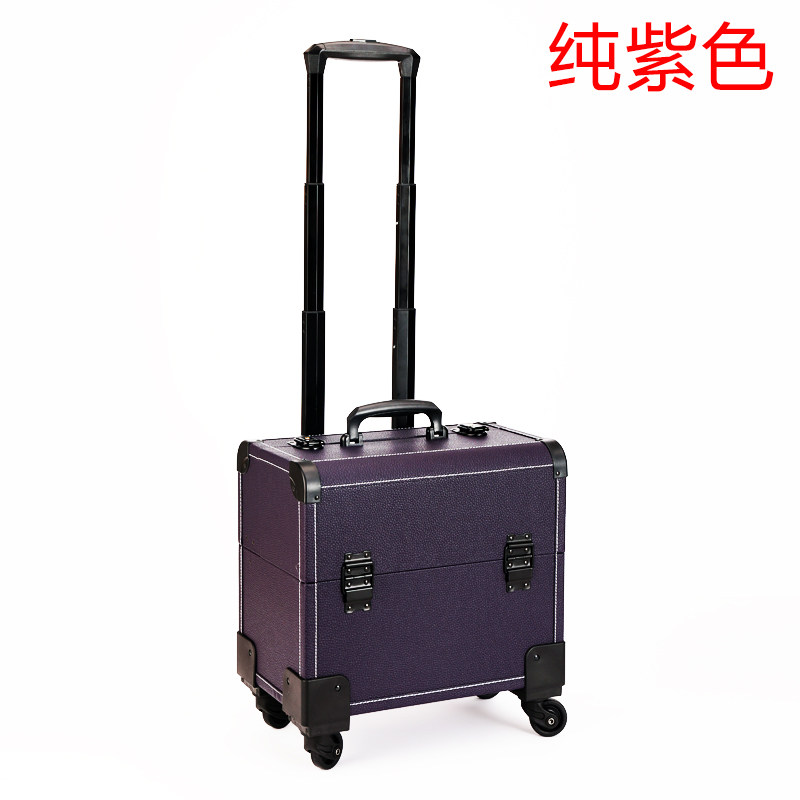 沐足技师工具箱足疗按摩K歌美容会所上钟拉杆静音万向轮收纳箱子
