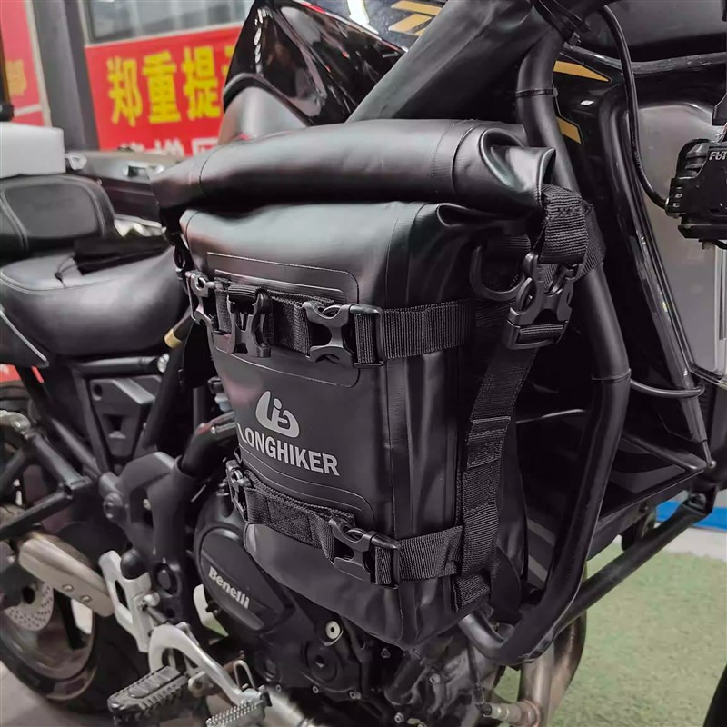 浪拓者摩托车性价比护杠包边包机车反光侧包摩旅挂包