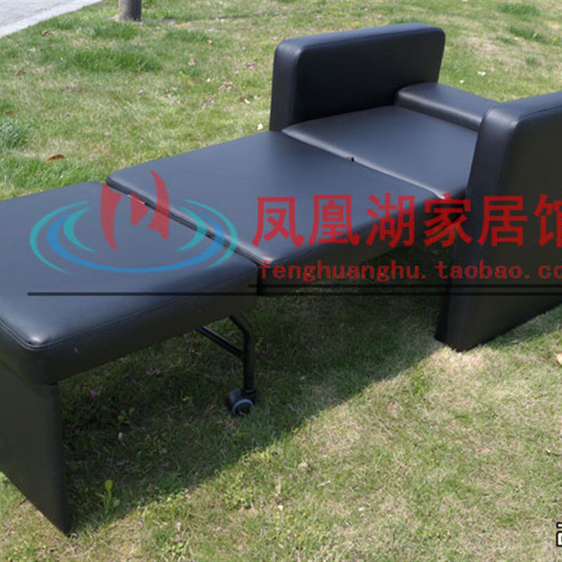 平躺折叠沙发折叠床椅 办公单人沙发床 午休椅午睡躺椅折叠床