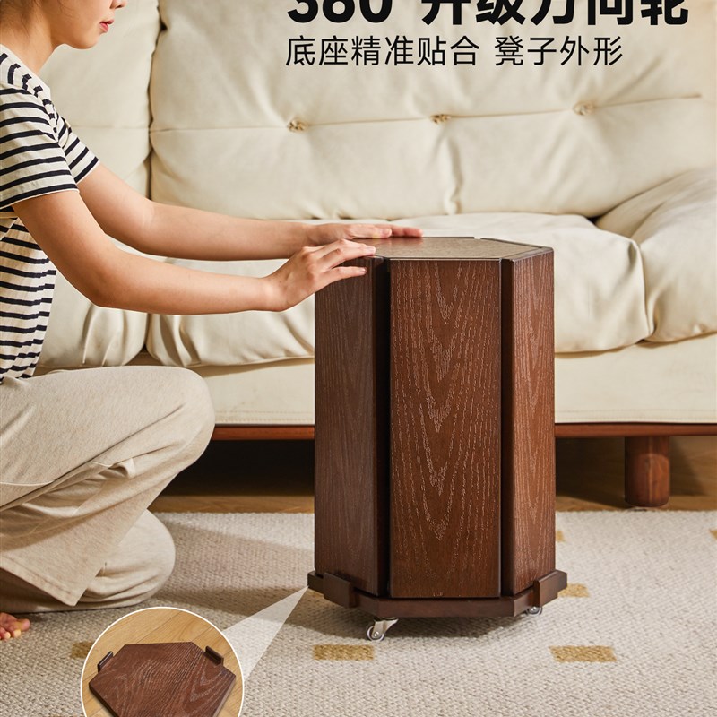 艺柳园实木凳子可叠放板凳家用餐椅木凳收纳凳组合凳简约餐桌凳
