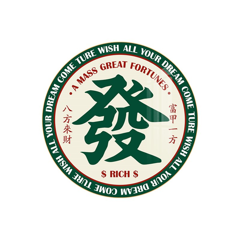 港式茶餐厅墙面装饰国潮风挂画火锅店背景墙装饰画楼梯间贴画壁纸