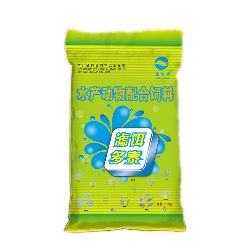 渔美康滤饵多泰水产养殖专用小龙虾育鱼苗蟹塘开口饵料饲料添加剂